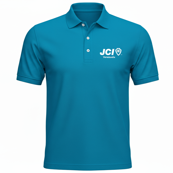 Franela tipo Polo de la JCI Venezuela